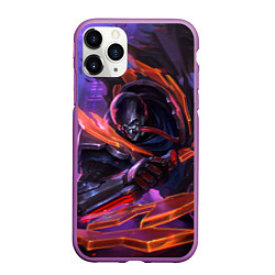 Чехол iPhone 11 Pro матовый Пайк League of legends, цвет: 3D-фиолетовый