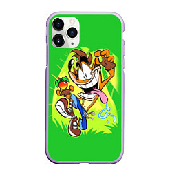 Чехол iPhone 11 Pro матовый CRASH BANDICOOT