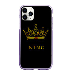 Чехол iPhone 11 Pro матовый KING