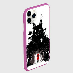 Чехол iPhone 11 Pro матовый Красная шапочка, цвет: 3D-фиолетовый — фото 2