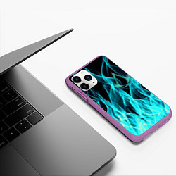 Чехол iPhone 11 Pro матовый ASSASSINS CREED VALHALLA, цвет: 3D-фиолетовый — фото 2