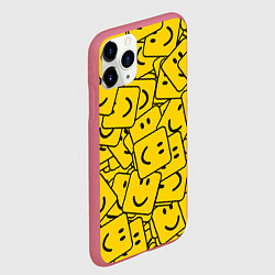 Чехол iPhone 11 Pro матовый ROBLOX, цвет: 3D-малиновый — фото 2