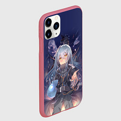 Чехол iPhone 11 Pro матовый Rimuru Tempest, цвет: 3D-малиновый — фото 2