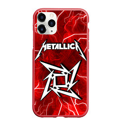 Чехол iPhone 11 Pro матовый METALLICA