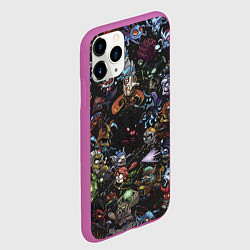 Чехол iPhone 11 Pro матовый Heros Dota 2, цвет: 3D-фиолетовый — фото 2