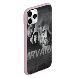 Чехол iPhone 11 Pro матовый Нирвана, цвет: 3D-розовый — фото 2