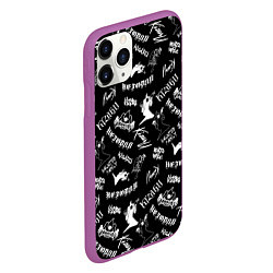 Чехол iPhone 11 Pro матовый KIZARU HAUNTED FAMILY, цвет: 3D-фиолетовый — фото 2