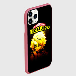 Чехол iPhone 11 Pro матовый Моя геройская академия, цвет: 3D-малиновый — фото 2