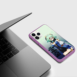 Чехол iPhone 11 Pro матовый Sucrose, цвет: 3D-фиолетовый — фото 2