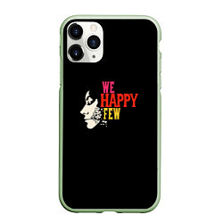 Чехол iPhone 11 Pro матовый We Happy few, цвет: 3D-салатовый