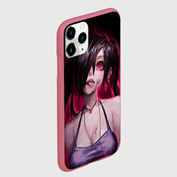 Чехол iPhone 11 Pro матовый Play with me, цвет: 3D-малиновый — фото 2