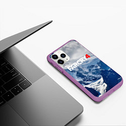 Чехол iPhone 11 Pro матовый FARCRY 4 S, цвет: 3D-фиолетовый — фото 2