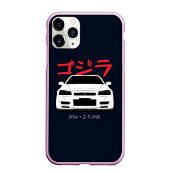 Чехол iPhone 11 Pro матовый Skyline R34 Z-Tune