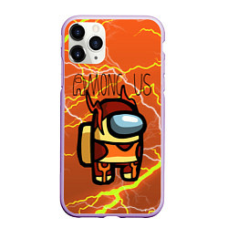 Чехол iPhone 11 Pro матовый Among Us Lightning Z