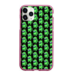 Чехол iPhone 11 Pro матовый Among Us Crocodile