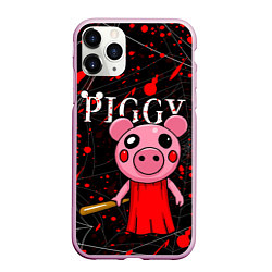 Чехол iPhone 11 Pro матовый ROBLOX PIGGY