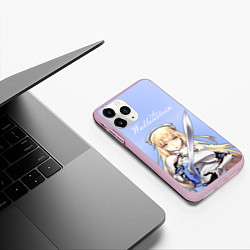 Чехол iPhone 11 Pro матовый Ais Wallenstein, цвет: 3D-розовый — фото 2