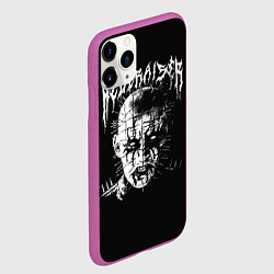Чехол iPhone 11 Pro матовый Hellraiser, цвет: 3D-фиолетовый — фото 2