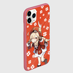 Чехол iPhone 11 Pro матовый GENSHIN IMPACT, цвет: 3D-малиновый — фото 2