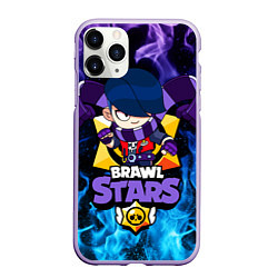 Чехол iPhone 11 Pro матовый BRAWL STARS EDGAR