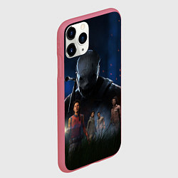 Чехол iPhone 11 Pro матовый Dead by daylight, цвет: 3D-малиновый — фото 2