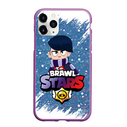 Чехол iPhone 11 Pro матовый Brawl Stars Edgar