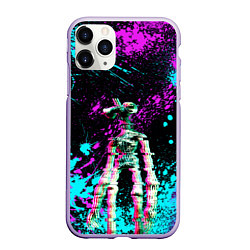 Чехол iPhone 11 Pro матовый Siren Head - Ultra Glitch