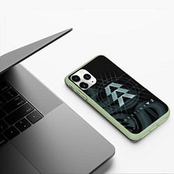 Чехол iPhone 11 Pro матовый DESTINY, HUNTER, цвет: 3D-салатовый — фото 2