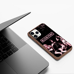 Чехол iPhone 11 Pro матовый BLACKPINK, цвет: 3D-коричневый — фото 2