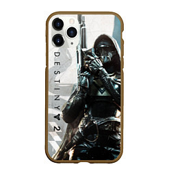 Чехол iPhone 11 Pro матовый DESTINY, HUNTER, цвет: 3D-коричневый