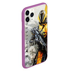 Чехол iPhone 11 Pro матовый DESTINY, WARLOCK, цвет: 3D-фиолетовый — фото 2