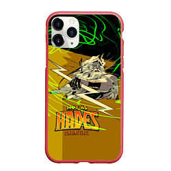 Чехол iPhone 11 Pro матовый Hades Зевс, цвет: 3D-красный