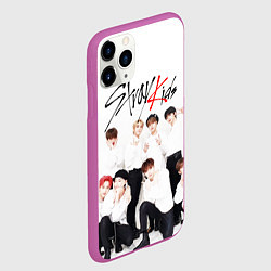 Чехол iPhone 11 Pro матовый STRAY KIDS, цвет: 3D-фиолетовый — фото 2