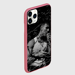 Чехол iPhone 11 Pro матовый NILETTO, цвет: 3D-малиновый — фото 2