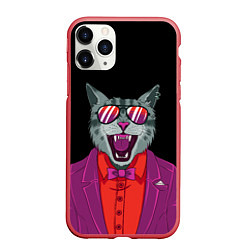 Чехол iPhone 11 Pro матовый Boss Cat