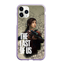 Чехол iPhone 11 Pro матовый The Last of us, цвет: 3D-светло-сиреневый