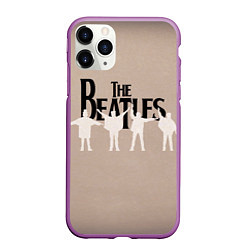 Чехол iPhone 11 Pro матовый The Beatles