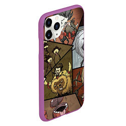 Чехол iPhone 11 Pro матовый Dont Starve, цвет: 3D-фиолетовый — фото 2