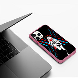 Чехол iPhone 11 Pro матовый Любимый во Франксе: XX, цвет: 3D-малиновый — фото 2