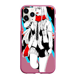 Чехол iPhone 11 Pro матовый Darling in the Franxx