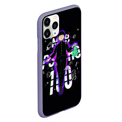 Чехол iPhone 11 Pro матовый Моб Психо 100, цвет: 3D-серый — фото 2