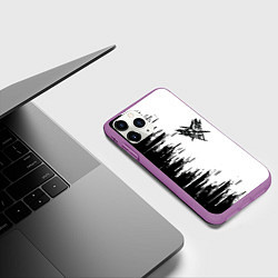 Чехол iPhone 11 Pro матовый Velial Squad,, цвет: 3D-фиолетовый — фото 2