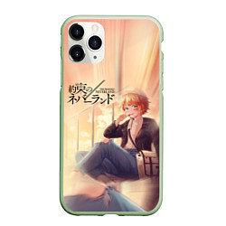 Чехол iPhone 11 Pro матовый Emma - The promised neverland