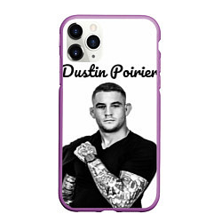 Чехол iPhone 11 Pro матовый Dustin Poirier