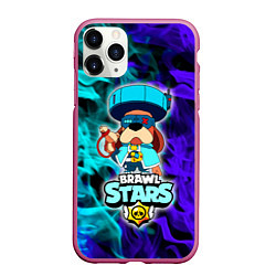 Чехол iPhone 11 Pro матовый Brawl StarsRonin Ruffs