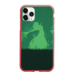 Чехол iPhone 11 Pro матовый Death Prophet, цвет: 3D-красный