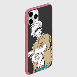 Чехол iPhone 11 Pro матовый Годжо Магическая Битва, цвет: 3D-малиновый — фото 2