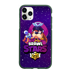 Чехол iPhone 11 Pro матовый Brawl Stars - Генерал Гавс