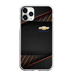 Чехол iPhone 11 Pro матовый CHEVROLET ШЕВРОЛЕ