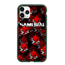 Чехол iPhone 11 Pro матовый SAMURAI KEANU REEVES